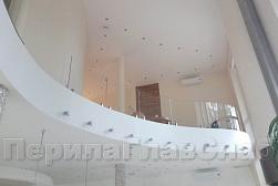 Стеклянные перила для атриумов в Санкт-Петербурге. Готовые проекты ПерилаГлавСнаб - фото 6