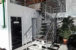 Перила для лестниц из металла в Санкт-Петербурге. Готовые проекты ПерилаГлавСнаб - фото 18