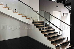 Цельностеклянные ограждения на несущем стекле в Санкт-Петербурге. Готовые проекты ПерилаГлавСнаб - фото 5 Цельностеклянные ограждения на несущем стекле в Санкт-Петербурге. Готовые проекты ПерилаГлавСнаб - фото 5