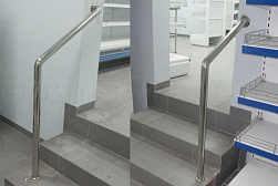 Ограждения и перила без ригелей из нержавеющей стали (без заполнения) в Санкт-Петербурге. Готовые проекты ПерилаГлавСнаб - фото 1 Ограждения и перила без ригелей из нержавеющей стали (без заполнения) в Санкт-Петербурге. Готовые проекты ПерилаГлавСнаб - фото 1