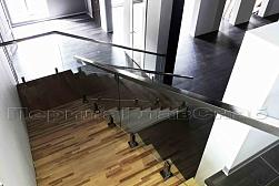 Стеклянные перила для лестниц в Санкт-Петербурге. Готовые проекты ПерилаГлавСнаб - фото 10