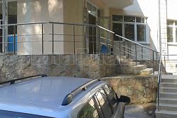 Перила и ограждения из нержавеющей стали с двумя ригелями в Санкт-Петербурге. Готовые проекты ПерилаГлавСнаб - фото 5