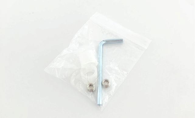 Ручка для стеклянной двери рейлинг двухсторонняя для стекла 8-12 мм, 25х425х600 мм, полированная t633-2-600 PSS 5