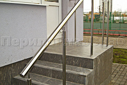 Ограждения и перила без ригелей из нержавеющей стали (без заполнения) в Санкт-Петербурге. Готовые проекты ПерилаГлавСнаб - фото 14