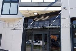 Стеклянные козырьки на вантах в Санкт-Петербурге. Готовые проекты ПерилаГлавСнаб - фото 8