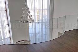 Стеклянные перила для атриумов в Санкт-Петербурге. Готовые проекты ПерилаГлавСнаб - фото 2