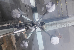 Стеклянные козырьки на спайдерах в Санкт-Петербурге. Готовые проекты ПерилаГлавСнаб - фото 8 Стеклянные козырьки на спайдерах в Санкт-Петербурге. Готовые проекты ПерилаГлавСнаб - фото 8