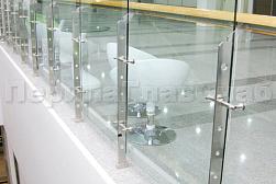 Стеклянные перила для атриумов в Санкт-Петербурге. Готовые проекты ПерилаГлавСнаб - фото 17