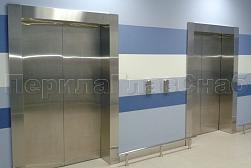 Облицовка лифтовых порталов из нержавеющей стали в Санкт-Петербурге. Готовые проекты ПерилаГлавСнаб - фото 1