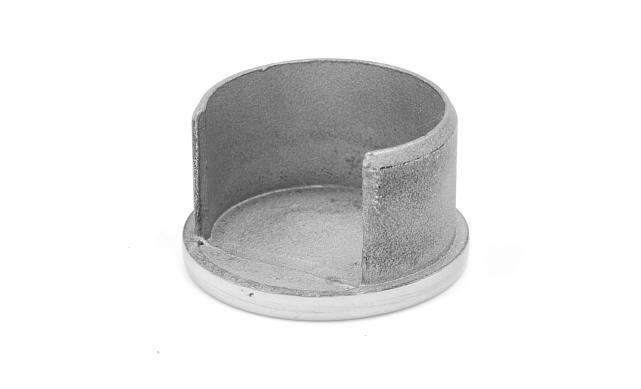 Заглушка для поручня с пазом Ø42.4 мм 5х34 мм полированная (AISI 316) k099 3