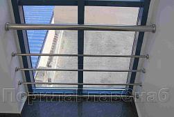 Ограждение на окна из нержавеющей стали в Санкт-Петербурге. Готовые проекты ПерилаГлавСнаб - фото 2