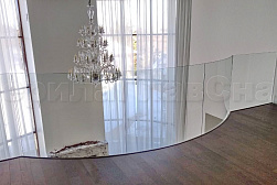 Цельностеклянные ограждения на несущем стекле в Санкт-Петербурге. Готовые проекты ПерилаГлавСнаб - фото 9 Цельностеклянные ограждения на несущем стекле в Санкт-Петербурге. Готовые проекты ПерилаГлавСнаб - фото 9