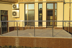 Ограждения и перила без ригелей из нержавеющей стали (без заполнения) в Санкт-Петербурге. Готовые проекты ПерилаГлавСнаб - фото 10