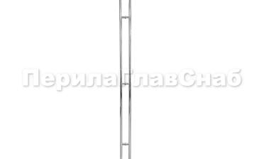 Ручка рейлинг двухсторонняя для стекла 8-12 мм, 32х800х800х2000 мм, полированная t633-2000 PSS купить в Санкт-Петербурге