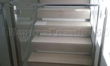 Зажимные одностворчатые калитки из нержавеющей стали со стеклом купить в Санкт-Петербурге