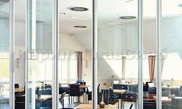 Стеклянные перегородки для зоны отдыха в офисе купить в Санкт-Петербурге
