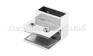 Коннектор торцевой труба-стекло, для трубы 30х10, полированный t467 PSS купить в Санкт-Петербурге