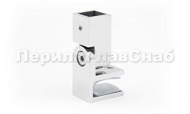 Крепежный элемент регулируемый, глухой для трубы 15х15 мм, полированный t803 PSS купить в Санкт-Петербурге